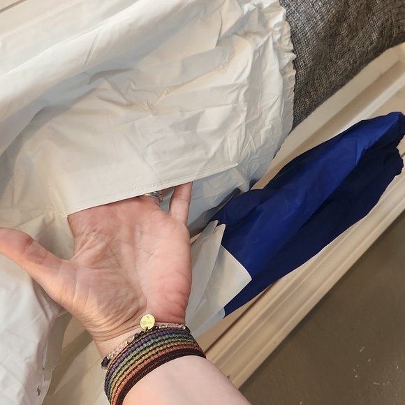 Dallas Cowboys, rain jacket, hood, zip up, pockets, 100% PVC, navy, white, XL - Picture 11 of 12